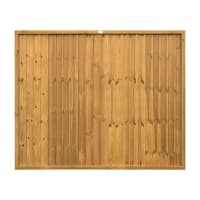 Superior Closeboard Pressure Treated Golden Brown 6ft x 5ft (1.83m x 1.52m)