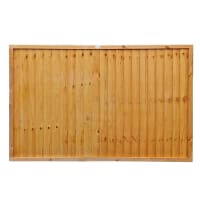 Superior Closeboard Pressure Treated Golden Brown 6ft x 4ft (1.83m x 1.22m)