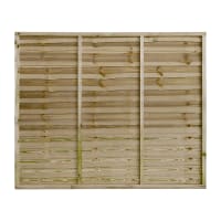 Grange Superior Pressure Treated Lap Panel Green 6ft x 5ft (1.83m x 1.5m)