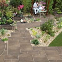 Marshalls Heritage Paving Slab 600 x 450 x 38mm 5.9m² Weathered York
