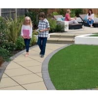 Marshalls Saxon Garden Paving Slab 450 x 450 x 35mm 12.2m² Natural