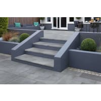 Marshalls Casarta Slate Step Kit Pack 12.6lm Silver Grey