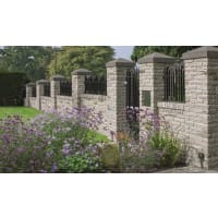 Marshalls Natural Stone Pitched Walling 230 x 100 x 70mm <BR>4.67m² Silver Birch