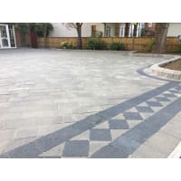 Marshalls Drivesett Savanna Block Paving 240 x 160 x 50mm 11.52m² Grey