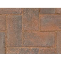 Marshalls Keyblok 200 x 100 x 60mm 8.08m² Burnt Ochre