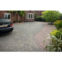 Marshalls Drivesett Tegula Priora 240 x 160 x 60mm 8.91m² Pennant Grey