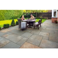 Marshalls Symphony Natural Garden Paving 600 x 600 x 20mm 23.04m² Copper