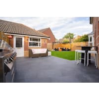 Marshalls Arrento Porcelain Paving 900 x 600 x 20mm 12.96m² Black