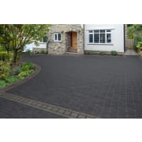 Marshalls Savanna Linear Block Paving Charcoal 200 x 50 x 60mm