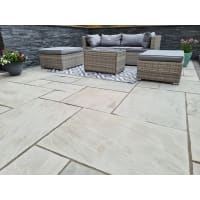 Natural Paving Single Size Flagstones 290 x 290mm Promenade 19.2m²