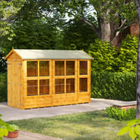 Power Sheds 10 x 4 Power Apex Double Door Potting Shed
