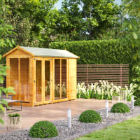 Power Sheds 10 x 4 Power Apex Summerhouse