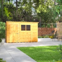 Power Sheds 10 x 4 Power Pent Garden Shed