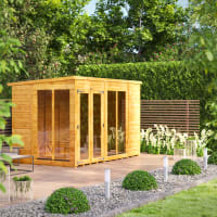 Power Sheds 10 x 6 Power Pent Summerhouse