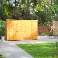 Powersheds 10 x 6 Pent Windowless Garden Shed
