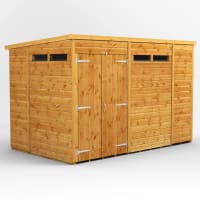 Power Sheds 10 x 6 Power Pent Double Door Security Shed