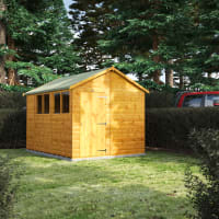 Power Sheds 10 x 8 Power Apex Garden Shed