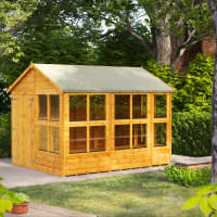 Power Sheds 10 x 8 Power Apex Double Door Potting Shed