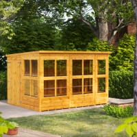 Power Sheds 10 x 8 Power Pent Double Door Potting Shed