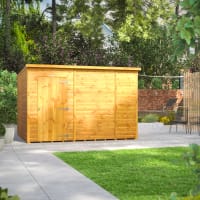 Power Sheds 10 x 8 Power Pent Windowless Garden Shed