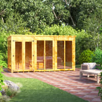 Power Sheds 12 x 4 Power Pent Summerhouse