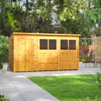 Power Sheds 12 x 8 Power Pent Garden Shed