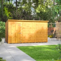 Power Sheds 12 x 8 Power Pent Windowless Garden Shed