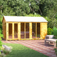 Power Sheds 14 x 8 Power Apex Summerhouse