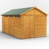 Power Sheds 14 x 8 Power Apex Security Shed
