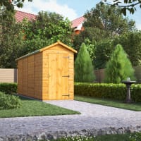 Power Sheds 16 x 4 Power Apex Windowless Garden Shed