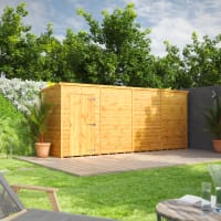 Power Sheds 16 x 4 Power Pent Windowless Garden Shed