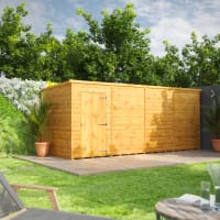 Power Sheds 16 x 6 Power Pent Windowless Garden Shed