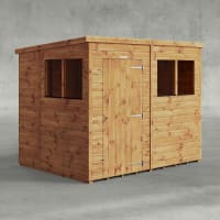 Powersheds 8 x 6 Pent Garden Shed