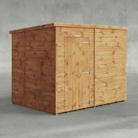 Powersheds 8 x 6 Pent Windowless Garden Shed
