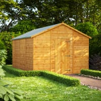 Power Sheds 14 x 10 Power Apex Windowless Garden Shed