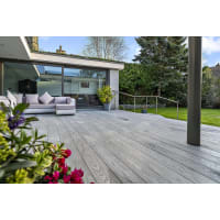 REDUX Smoke Solid Decking Board 3.6m