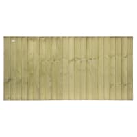 Grange Standard Featheredge Panel Green 0.9m