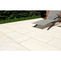 Vitripiazza Cava Quartz Lucio Paving 600 x 600 x 20mm Cream