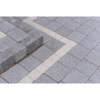 Tobermore Sienna Duo Block Paving 50mm Silver