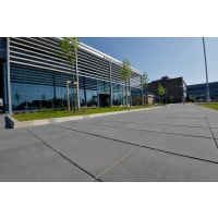 Tobermore Classica Non-Slip Smooth Paving Slab 450 x 450 x 35mm Charcoal