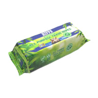 Hippo Multi-Purpose Large Bamboo Trade Wipes Pack of 80