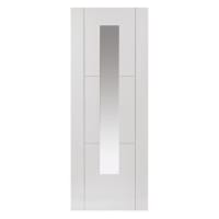 JB Kind Limelight Mistral Primed Glazed Internal Door 1981 x 762 x 35mm White