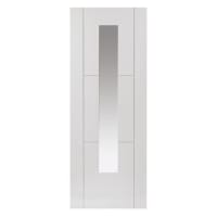 JB Kind Limelight Mistral Glazed Primed Internal Door 2040 x 626 x 40mm White