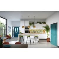 Premdor Internal 4 Panel Textured White Primed Door 2040 x 826 x 40mm
