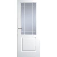 Premdor Manhattan Half-Light Clear Glazed Door 1981 x 838 x 35mm