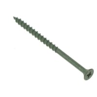 Unifix Dec-Top Unifix Decking Screw Countersunk Head Green Coated 8G 4 x 63.5mm Tub of 1100