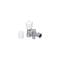 Altecnic Eres Manual Valve Chrome Drain Off 10 x 8mm