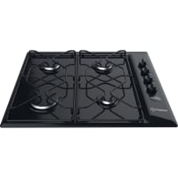 Indesit Gas Hob 60cm Black