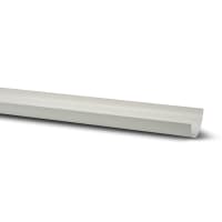 Polypipe Half Round Rainwater Gutter 2m x 112mm White