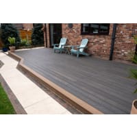 Piranha Terrafuzion Decking 23 x 140 x 3600mm Espresso/Mocha